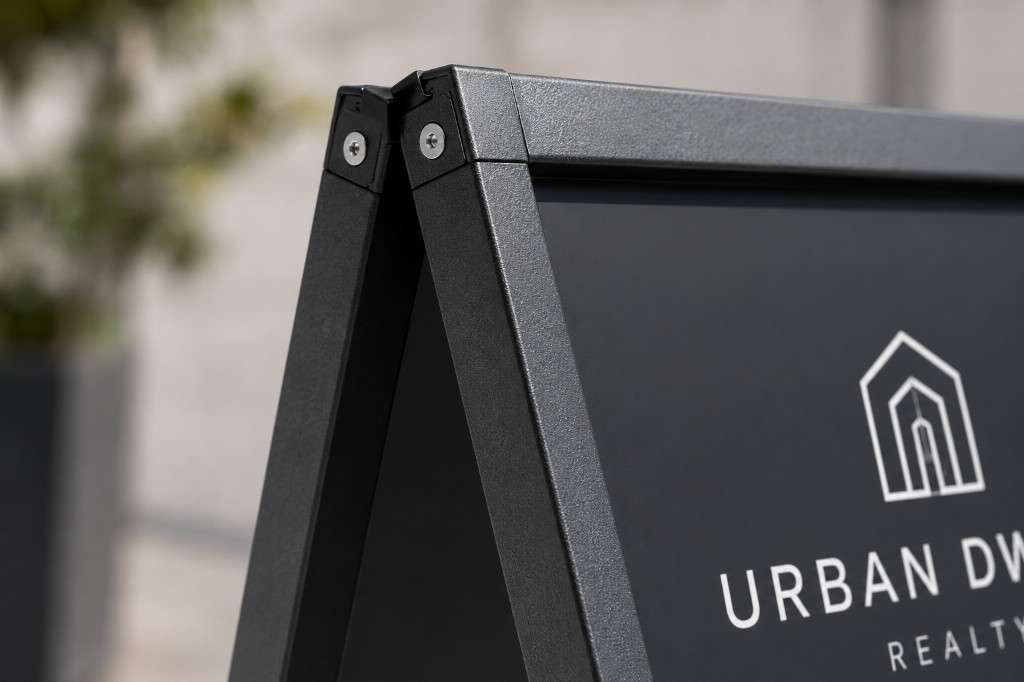 A‑Frame Signage — product sample — Detail