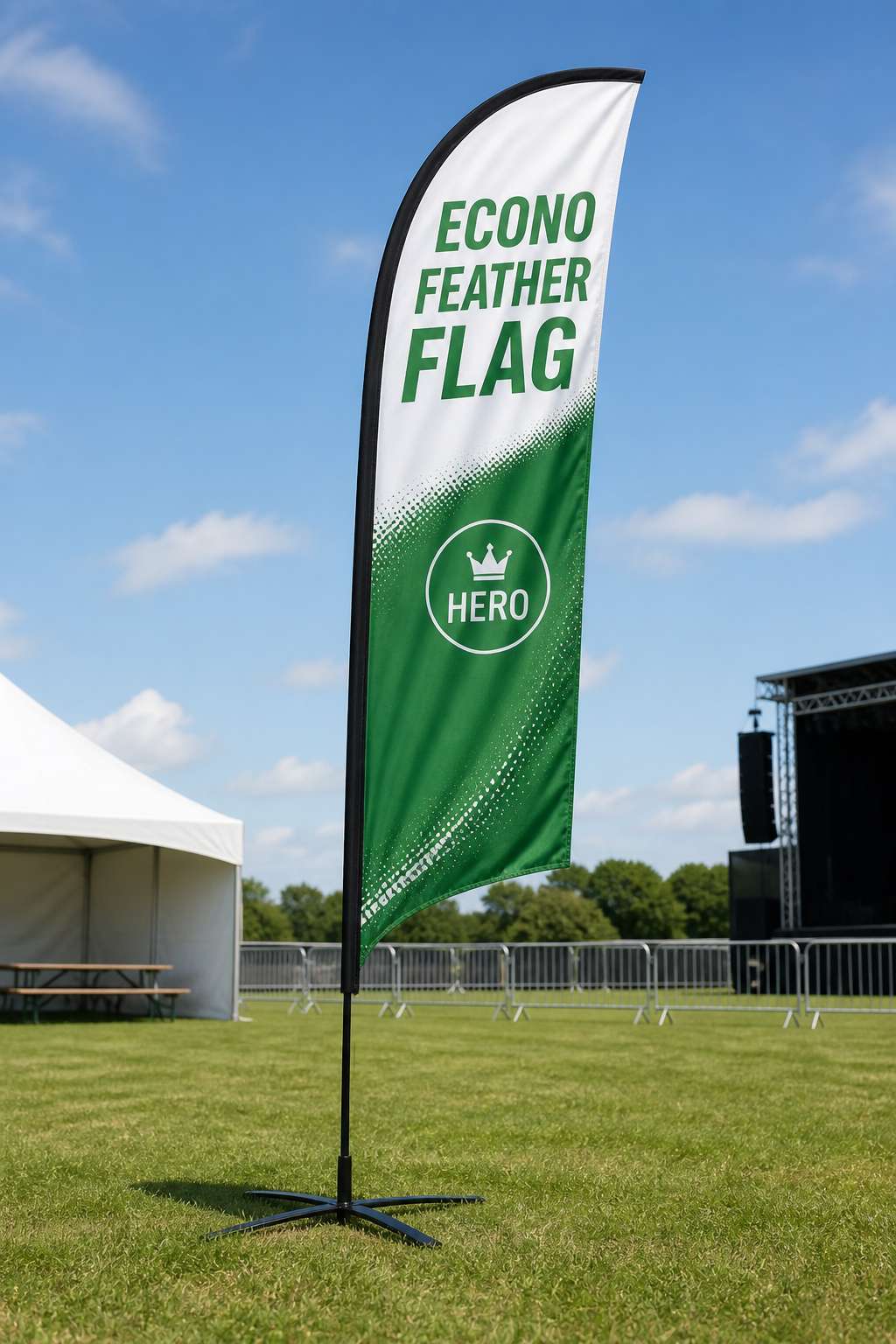 Econo Feather Flag — product sample — Hero