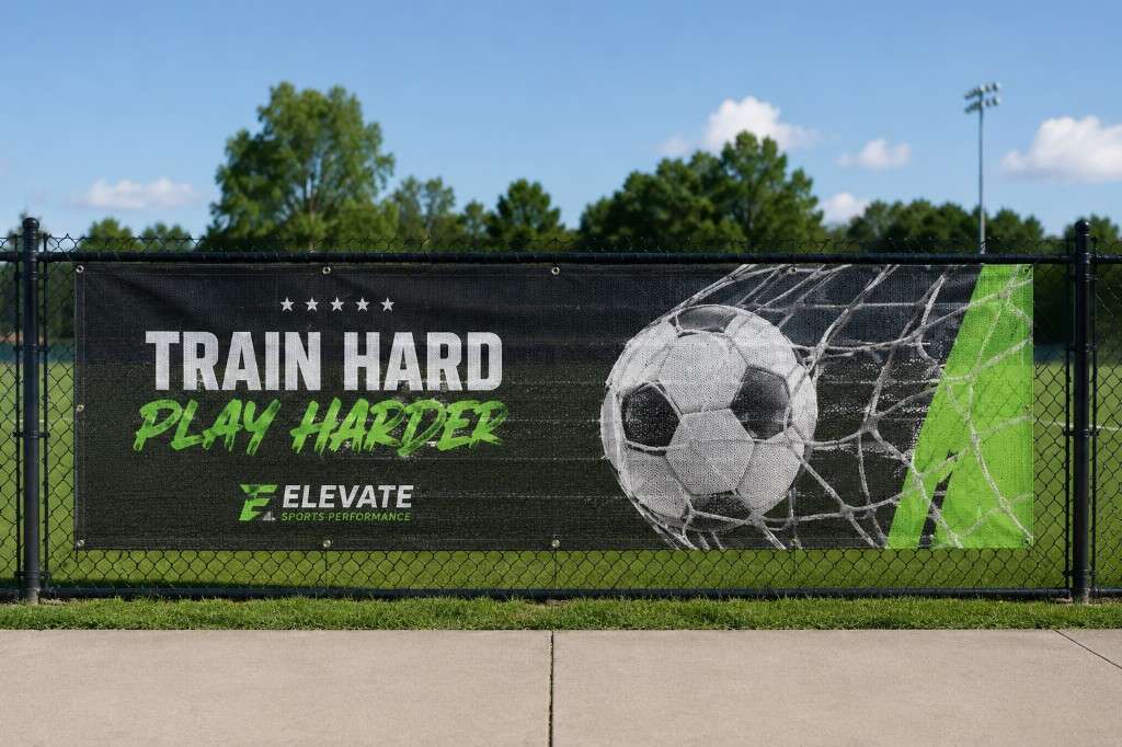 Mesh Banners — product sample — Hero
