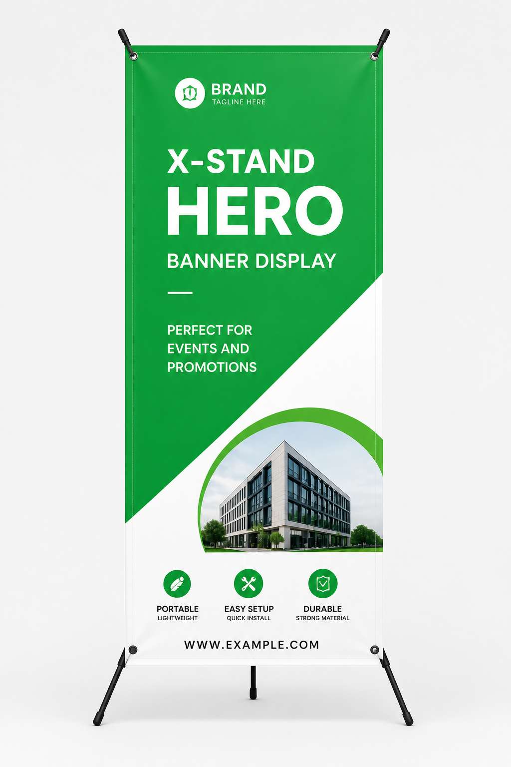 X-Stand — product sample — Front
