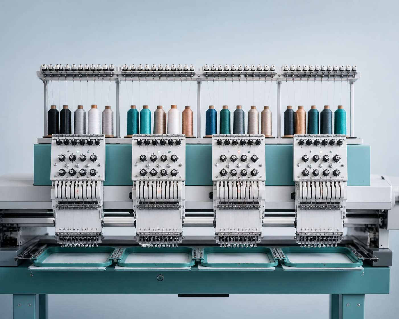 Multi-head production — product sample