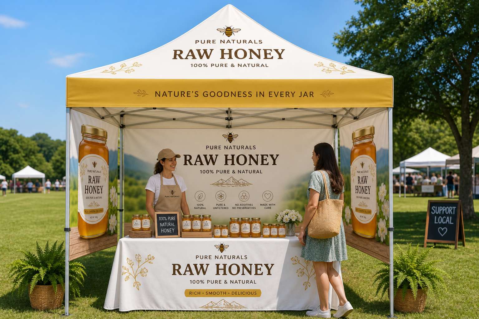 10×10 & 10×20 Pop-Up Canopy Tents — product sample — Canopy